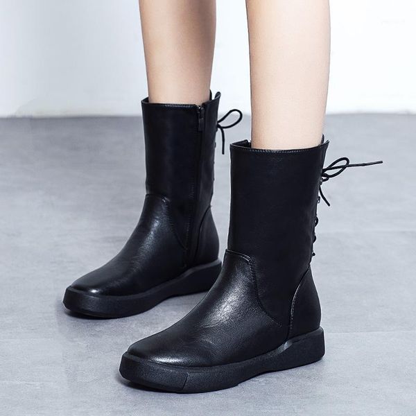 women boots 2020 new autumn winter plus velvet flat women fur boots vintage warm ladies winter shoes vt4041, Black
women boots 2020 new autumn winter plus velvet flat women fur boots vintage warm ladies winter shoes vt4041, Black