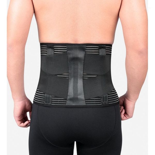 waist support sports lumbar belt back brace adjustable straps wide protection breathable abdominal for gym lifting work1, Black;gray
waist support sports lumbar belt back brace adjustable straps wide protection breathable abdominal for gym lifting work1, Black;gray