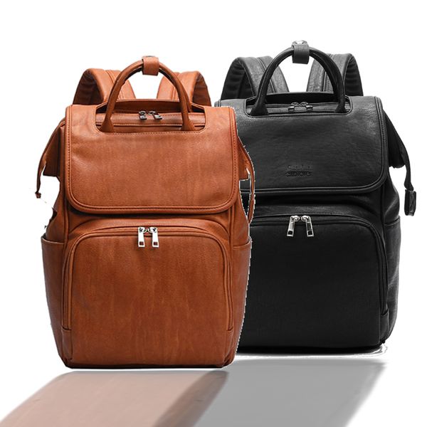 new fashion quality pu leather diaper bag backpack+changing pad+stroller straps maternity newborn baby back pack 1005
new fashion quality pu leather diaper bag backpack+changing pad+stroller straps maternity newborn baby back pack 1005