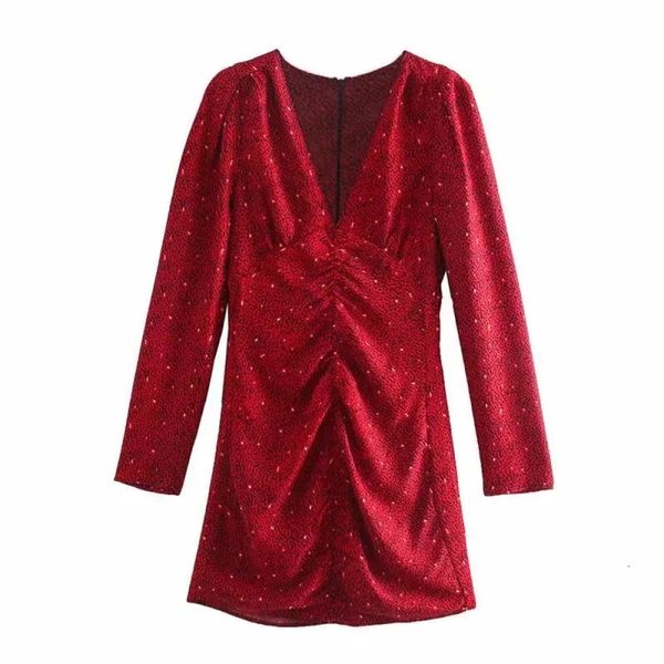 2021 new red print draped mini women vintage v neck long puff sleeve ruched short dress woman elegant ladies party dresses 6a5g, Black;gray
2021 new red print draped mini women vintage v neck long puff sleeve ruched short dress woman elegant ladies party dresses 6a5g, Black;gray