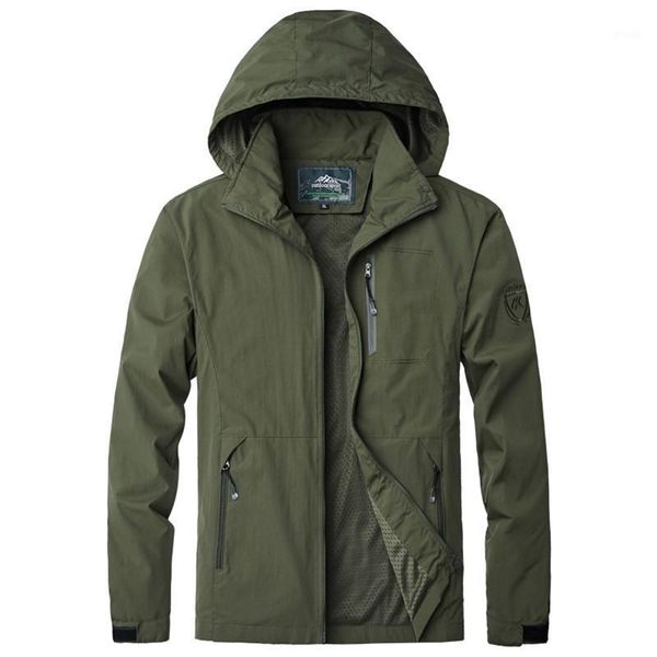 men's jackets spring autumn men's waterproof windproof windbreaker hooded male coats mens brand clothing 5xl j6t5231, Black;brown
men's jackets spring autumn men's waterproof windproof windbreaker hooded male coats mens brand clothing 5xl j6t5231, Black;brown