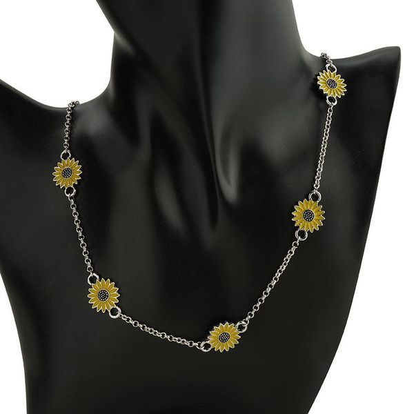 chokers women's fashion alloy sunflower necklace personality creative simple daisy clavicle, Golden;silver
chokers women's fashion alloy sunflower necklace personality creative simple daisy clavicle, Golden;silver