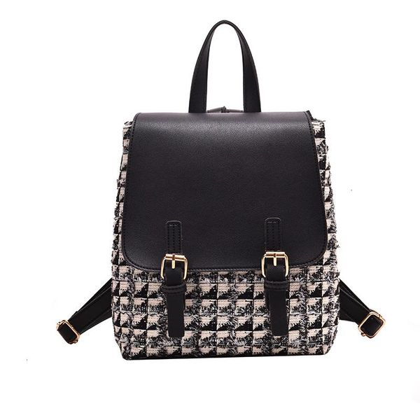 fashion pu leather wool women backpack preppy style plaid backpacks school bag for teenager college girls shoulder travel bag bbywkj
fashion pu leather wool women backpack preppy style plaid backpacks school bag for teenager college girls shoulder travel bag bbywkj