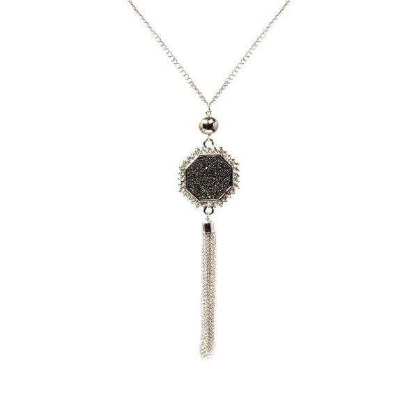 ethnic style silver color metal tassel geometric pendant necklace women fashion long sweater chain necklaces bohemian jewelry
ethnic style silver color metal tassel geometric pendant necklace women fashion long sweater chain necklaces bohemian jewelry
