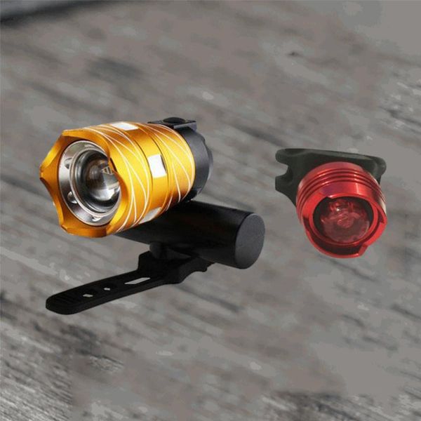 2pc mountain bike driving headlight waterproof usb charging rainproof night riding equipment with taillight (black)
2pc mountain bike driving headlight waterproof usb charging rainproof night riding equipment with taillight (black)