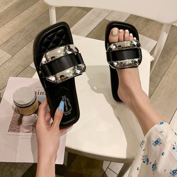 fashion lovely slippers 2022 outdoor simple versatile personality comfortable non-slip beach sandals factory direct sale, Black
fashion lovely slippers 2022 outdoor simple versatile personality comfortable non-slip beach sandals factory direct sale, Black