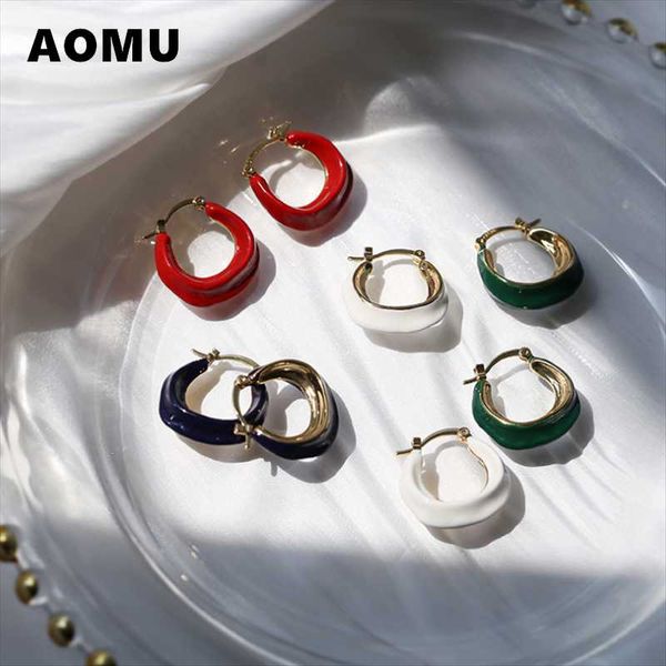 aomu 2021 retro colorful glaze metal hoop earring gold circle geometric round earring for women girls party travel jewelry gifts, Golden;silver
aomu 2021 retro colorful glaze metal hoop earring gold circle geometric round earring for women girls party travel jewelry gifts, Golden;silver