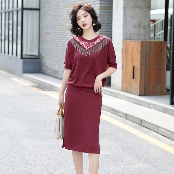 summer 2020 new short sleeve knitted fashion elegant comfortable skirt summer 2020 new short sleeve knitted fashion suit elegant comfortable, Gray
summer 2020 new short sleeve knitted fashion elegant comfortable skirt summer 2020 new short sleeve knitted fashion suit elegant comfortable, Gray