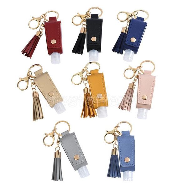 20pcs hand sanitizer bottle leather cover with tassel keychain portable disinfectant pu leather case empty bottle holder keychains
20pcs hand sanitizer bottle leather cover with tassel keychain portable disinfectant pu leather case empty bottle holder keychains