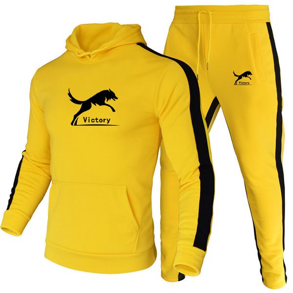 tracksuit autumn and winter new men's suit sportswear 2-piece hoodie + pants jogging fitness sportswear pullover animal print size s-3x, Gray
tracksuit autumn and winter new men's suit sportswear 2-piece hoodie + pants jogging fitness sportswear pullover animal print size s-3x, Gray