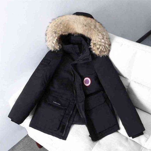 winter purchase fashion canadian map table goode couple outdoor work clothes down jacket men's trend wool collar thickened gooses s-3xl, Black
winter purchase fashion canadian map table goode couple outdoor work clothes down jacket men's trend wool collar thickened gooses s-3xl, Black