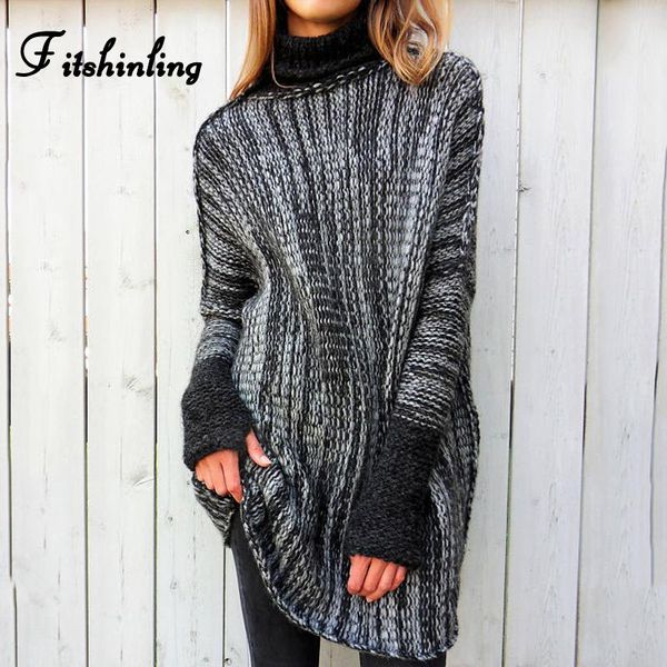 fitshinling 2020 winter turtleneck women sweaters and pullovers patchwork vintage fashion long sweater ladies knitwear jumpers, White;black
fitshinling 2020 winter turtleneck women sweaters and pullovers patchwork vintage fashion long sweater ladies knitwear jumpers, White;black