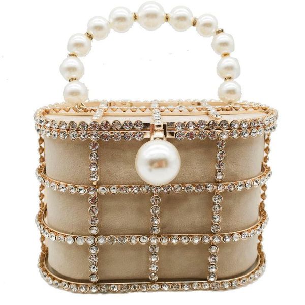 johnature fashion hollow out evening bags luxury handbags women totes metal bucket bag pearl diamond with chain party lady bags
johnature fashion hollow out evening bags luxury handbags women totes metal bucket bag pearl diamond with chain party lady bags