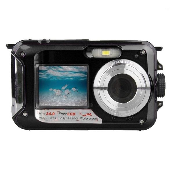 digital cameras waterproof camera underwater video recorder selfie dual sn dv recording camera(black)1
digital cameras waterproof camera underwater video recorder selfie dual sn dv recording camera(black)1