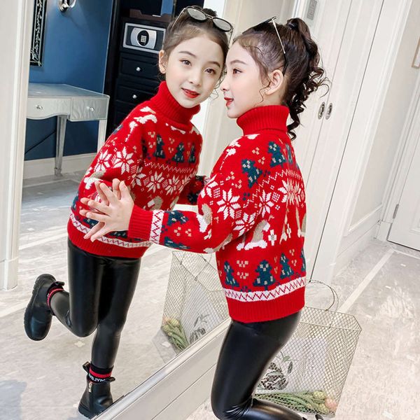 hat korean tree high necked christmas sweater 2020 chine new year celebration girls' middle and big children's x80e, Blue
hat korean tree high necked christmas sweater 2020 chine new year celebration girls' middle and big children's x80e, Blue