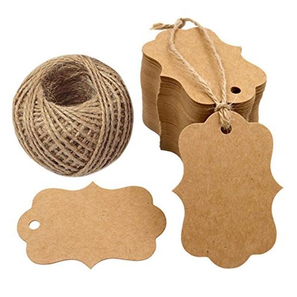 party decoration 300 pcs blank kraft gift tags 1.2 x 2 inch with 100 feet natural jute twine perfect for wedding,baby shower and
party decoration 300 pcs blank kraft gift tags 1.2 x 2 inch with 100 feet natural jute twine perfect for wedding,baby shower and