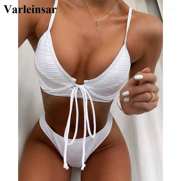 3 colors female swimsuit high waist bikini 2020 women swimwear two-pieces bikini set ribbed bather bathing suit swim wear v22951, White;black
3 colors female swimsuit high waist bikini 2020 women swimwear two-pieces bikini set ribbed bather bathing suit swim wear v22951, White;black