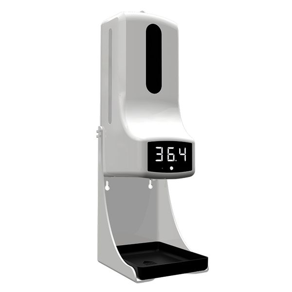 new 2 in 1 non-contact infrared thermometer with automatic soap dispenser k9 pro hand sanitizer
new 2 in 1 non-contact infrared thermometer with automatic soap dispenser k9 pro hand sanitizer