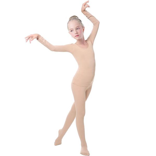 stage wear long sleeves skin colored dance leotard girls invisible warm clothes flesh color shapewear thin lycra underwear show, Black;red
stage wear long sleeves skin colored dance leotard girls invisible warm clothes flesh color shapewear thin lycra underwear show, Black;red
