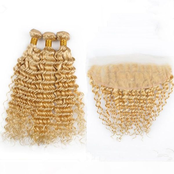 peruvian blonde human hair weaves extensions with frontal deep wave wavy #613 blonde virgin hair bundles with full lace frontal closure, Black;brown
peruvian blonde human hair weaves extensions with frontal deep wave wavy #613 blonde virgin hair bundles with full lace frontal closure, Black;brown
