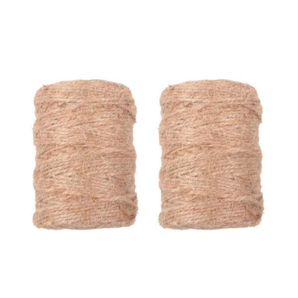2 rolls of 3 strands of 4mm jute twine diy strong jute rope decorative packaging string for gifts crafts (100m/roll, Black;white
2 rolls of 3 strands of 4mm jute twine diy strong jute rope decorative packaging string for gifts crafts (100m/roll, Black;white