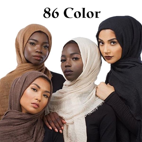 86 color plain bubble cotton crinkle hijab scarf women wrinkle wrap viscose long headband muslim shawls scarves 10 pcs/lot y201007, Blue;gray
86 color plain bubble cotton crinkle hijab scarf women wrinkle wrap viscose long headband muslim shawls scarves 10 pcs/lot y201007, Blue;gray