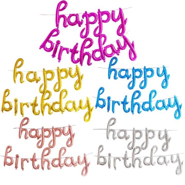 new conjoined happy birthday letter aluminum film balloon happy birthday party supplies decoration aluminum foil balloon in stock
new conjoined happy birthday letter aluminum film balloon happy birthday party supplies decoration aluminum foil balloon in stock