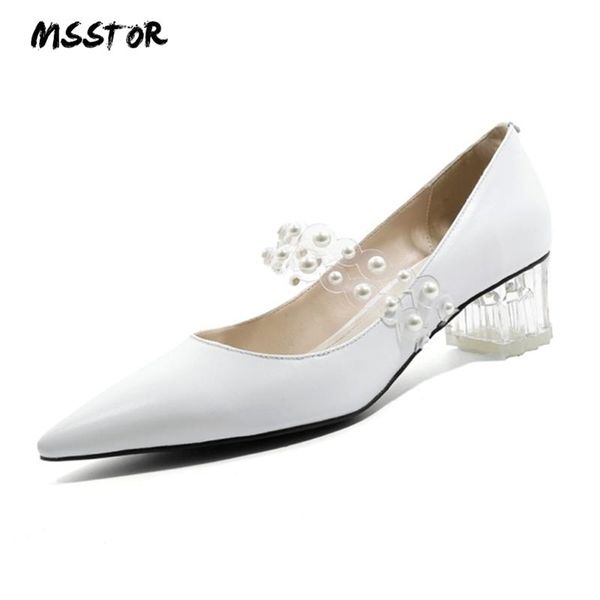 msstor transparent high heels pumps rivet white fashion elegant slip-on autumn spring mid heel shoes pointed toe ladies heels, Black
msstor transparent high heels pumps rivet white fashion elegant slip-on autumn spring mid heel shoes pointed toe ladies heels, Black