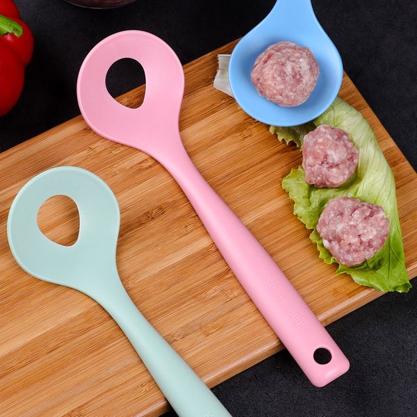 creative meatball maker spoon meat baller elliptical leakage hole meat ball mold meat extrusion tool kitchen utensil gadget vtky2187
creative meatball maker spoon meat baller elliptical leakage hole meat ball mold meat extrusion tool kitchen utensil gadget vtky2187