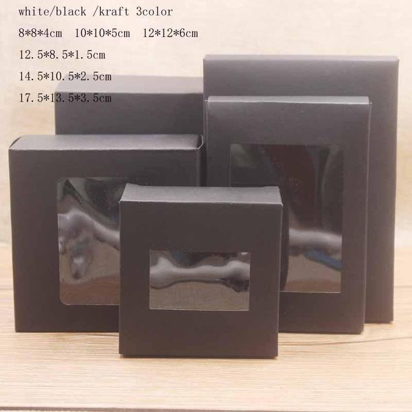 20pcs window box 3 color white black kraft window pvc storage gift 6 size can choose 300g paperboard and pvc window wmttwb
20pcs window box 3 color white black kraft window pvc storage gift 6 size can choose 300g paperboard and pvc window wmttwb