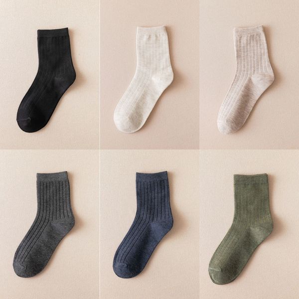 autumn and winter men's solid color medium cotton medium sockstube socks men's business leisure stockings odor proof and breathabl, Black
autumn and winter men's solid color medium cotton medium sockstube socks men's business leisure stockings odor proof and breathabl, Black