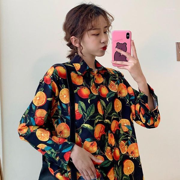 women's shirts ulzzang japanese kawaii ladies vintage loose lazy orange print shirt female korean harajuku clothes for women1, White
women's shirts ulzzang japanese kawaii ladies vintage loose lazy orange print shirt female korean harajuku clothes for women1, White