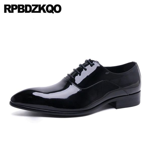 luxury pointed toe brand custom runway italian wedding men black patent leather dress shoes office real oxfords italy genuine
luxury pointed toe brand custom runway italian wedding men black patent leather dress shoes office real oxfords italy genuine