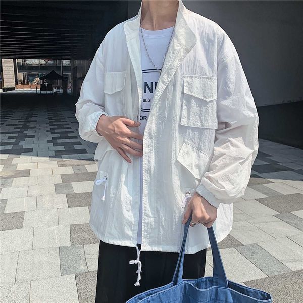 men's jackets summer jacket for men thin coat sun protection college lightweight quick dry anti uv clothes, Black;brown
men's jackets summer jacket for men thin coat sun protection college lightweight quick dry anti uv clothes, Black;brown