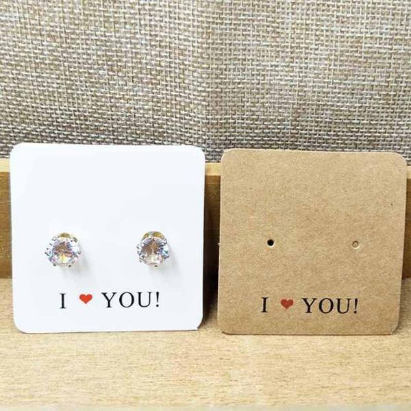 gift wrap 1lot=100pcs 2021 h white/kraft handmade jewerly tag necklace card earring i love you display jewelry set cards 
gift wrap 1lot=100pcs 2021 h white/kraft handmade jewerly tag necklace card earring i love you display jewelry set cards