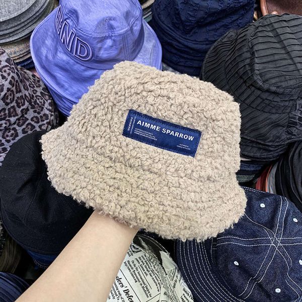 pasted winter autumn and cloth lamb hair shows thin fisherman's female teddy plush warm basin hat lovely versatile leisure fashion, Blue;gray
pasted winter autumn and cloth lamb hair shows thin fisherman's female teddy plush warm basin hat lovely versatile leisure fashion, Blue;gray