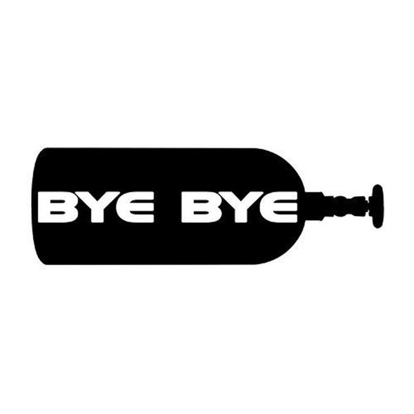 13.2x4.4cm funny "bye bye" nos bottle nitrous oxide vinyl decal car sticker car-styling accessories s8-0927
13.2x4.4cm funny "bye bye" nos bottle nitrous oxide vinyl decal car sticker car-styling accessories s8-0927