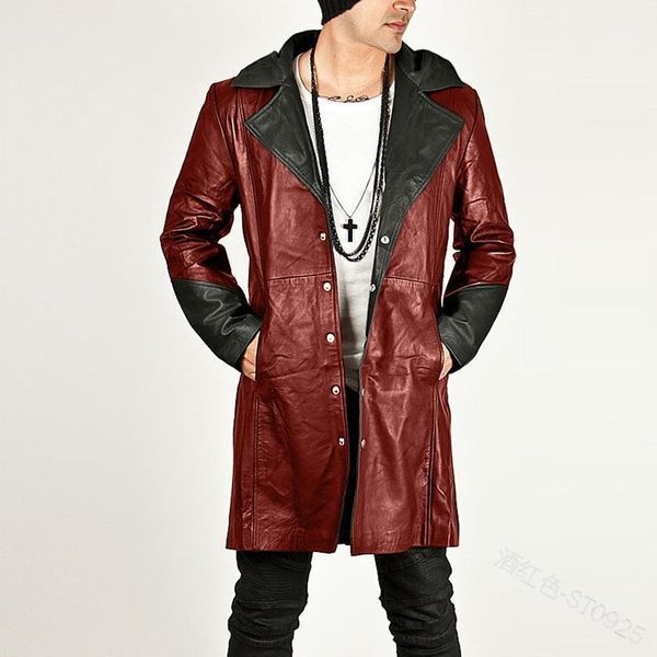 designer automotive mens leather jackets spring plus size 3xl avirex leather jackets hooded trench coats for men streetwear b9001, Black
designer automotive mens leather jackets spring plus size 3xl avirex leather jackets hooded trench coats for men streetwear b9001, Black