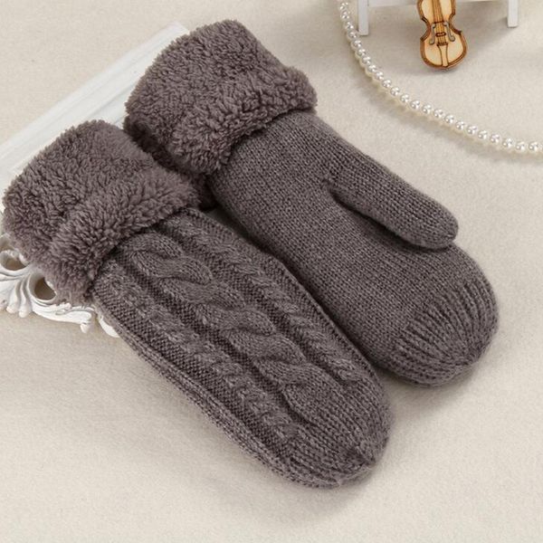 women fashion knit twist flowers mittens winter female wool plus cashmere velvet thickening warm full finger gloves guantes l46, Blue;gray
women fashion knit twist flowers mittens winter female wool plus cashmere velvet thickening warm full finger gloves guantes l46, Blue;gray
