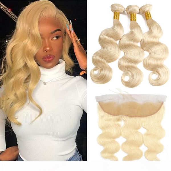 613 bundles with frontal 8a malaysian body wave 3 bundles with closure virgin human hair blonde bundles with frontal closure, Black;brown
613 bundles with frontal 8a malaysian body wave 3 bundles with closure virgin human hair blonde bundles with frontal closure, Black;brown