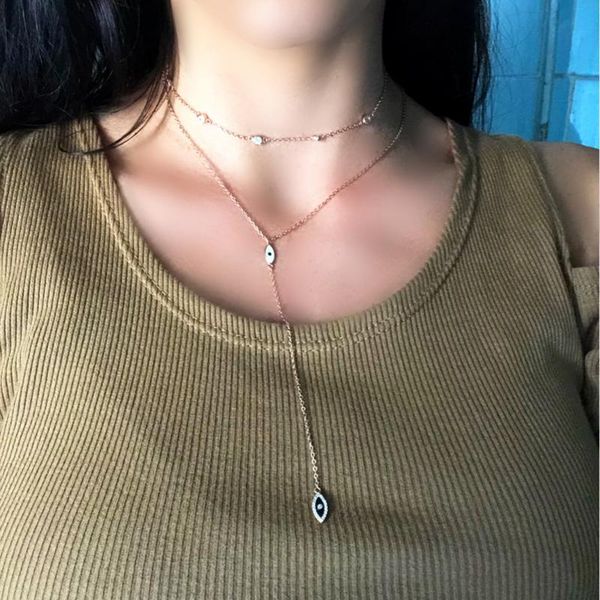 2020 new 925 sterling silver trendy fashion women jewelry long chain luxury evil eye sexey women summer silver y lariat necklace
2020 new 925 sterling silver trendy fashion women jewelry long chain luxury evil eye sexey women summer silver y lariat necklace