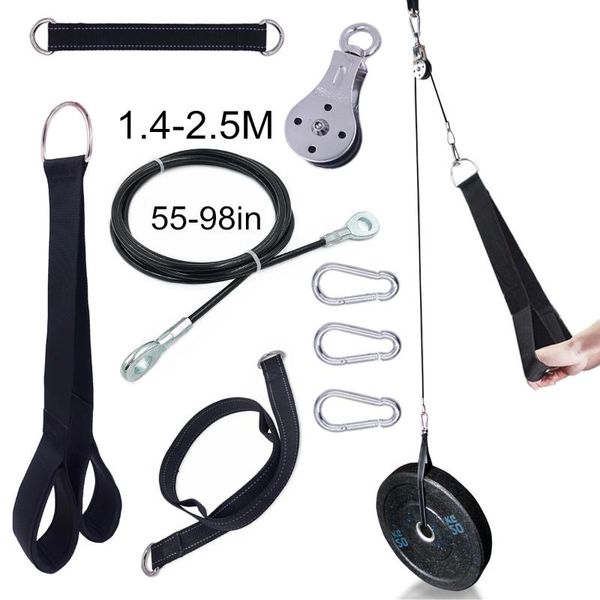 accessories pulley cable machine attachment system home gym fitness equipment for hand strength training arm biceps triceps blaster workout
accessories pulley cable machine attachment system home gym fitness equipment for hand strength training arm biceps triceps blaster workout