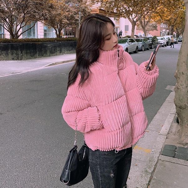korean style solid winter jacket women 2020 stand collar black white parkas female warm cotton padded short coats woman1
korean style solid winter jacket women 2020 stand collar black white parkas female warm cotton padded short coats woman1