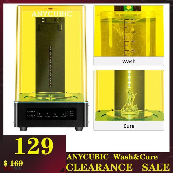 anycubic wash and cure dryer for lcd mars pn pn-s 2-in-1 curing washing machine for sla dlp 3d printer uv resin model1
anycubic wash and cure dryer for lcd mars pn pn-s 2-in-1 curing washing machine for sla dlp 3d printer uv resin model1