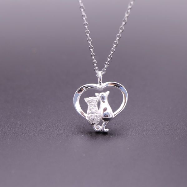 hengsheng s925 silver cross-border one product dropshipping romantic love cat fashion korean style simple zircon necklace womens pendant
hengsheng s925 silver cross-border one product dropshipping romantic love cat fashion korean style simple zircon necklace womens pendant