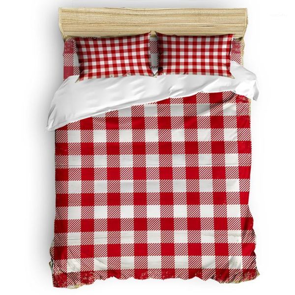 bedding sets christmas red lattice wood grain duvet cover set warm and comfortable bed sheet bedroom comforter 2/3/4pcs bedding1
bedding sets christmas red lattice wood grain duvet cover set warm and comfortable bed sheet bedroom comforter 2/3/4pcs bedding1