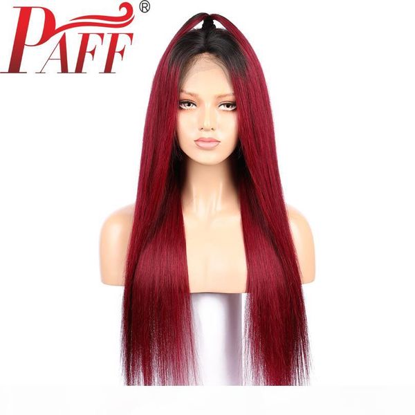 paff ombre 99j 360 lace front human hair wig silky straight brazilian remy hair burgundy pre plucked wig with around baby hair, Black;brown
paff ombre 99j 360 lace front human hair wig silky straight brazilian remy hair burgundy pre plucked wig with around baby hair, Black;brown