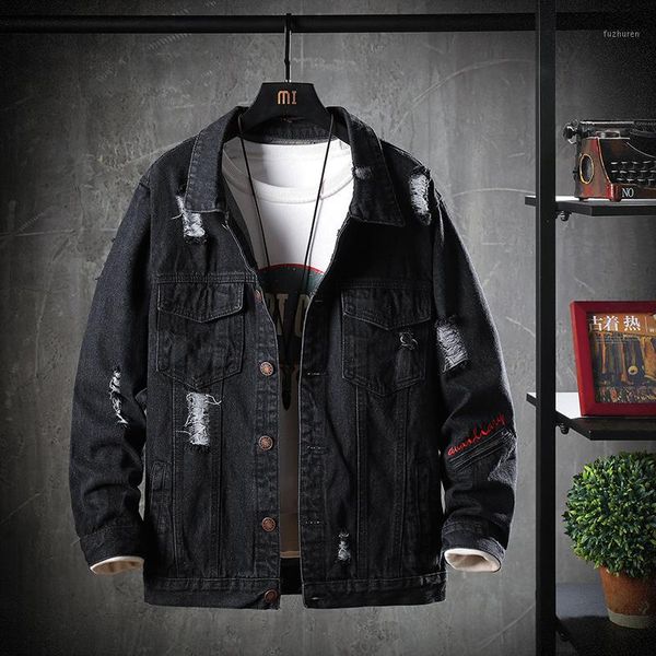 casual slim mens solid denim bomber trendy men cowboy men's jean jacket1, Black;brown
casual slim mens solid denim bomber trendy men cowboy men's jean jacket1, Black;brown
