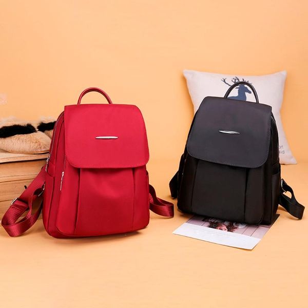 fashion outdoor solid color nylon backpack waterproof oxford multifunctional backpack shoulder bag mochilas mujer #ew
fashion outdoor solid color nylon backpack waterproof oxford multifunctional backpack shoulder bag mochilas mujer #ew