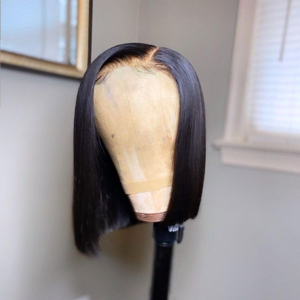 4x4 lace closure wig short bob wig 150% lace front human hair wigs for women straight hair pre plucked remy brazilian slove rosa, Black;brown
4x4 lace closure wig short bob wig 150% lace front human hair wigs for women straight hair pre plucked remy brazilian slove rosa, Black;brown